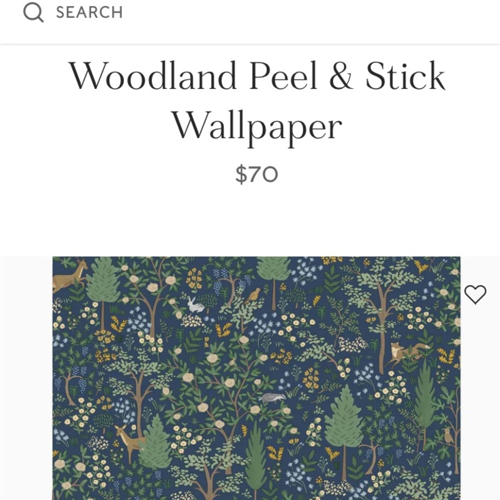 Rifle Paper Co. Woodland Peel & Stick Wallpaper - Multicolor (2) rolls